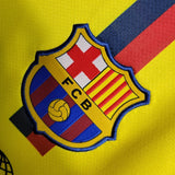 FC Barcelona 2008/09 Away Jersey – Retro Version – Yellow