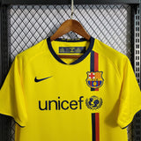 FC Barcelona 2008/09 Away Jersey – Retro Version – Yellow