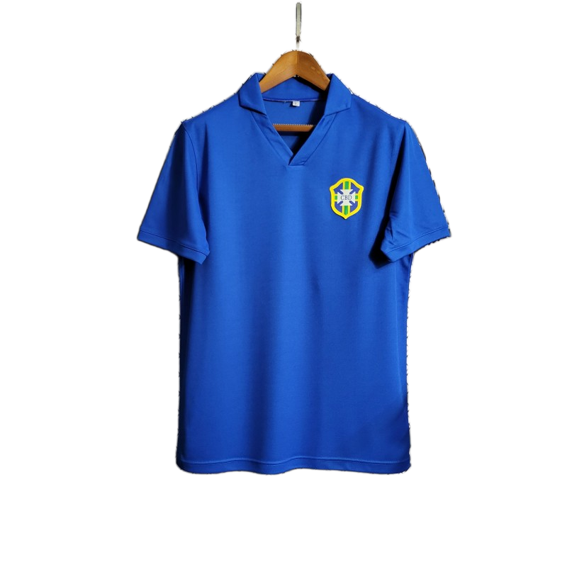 Brazil 2057/62 Away Jersey – Retro Version – Blue