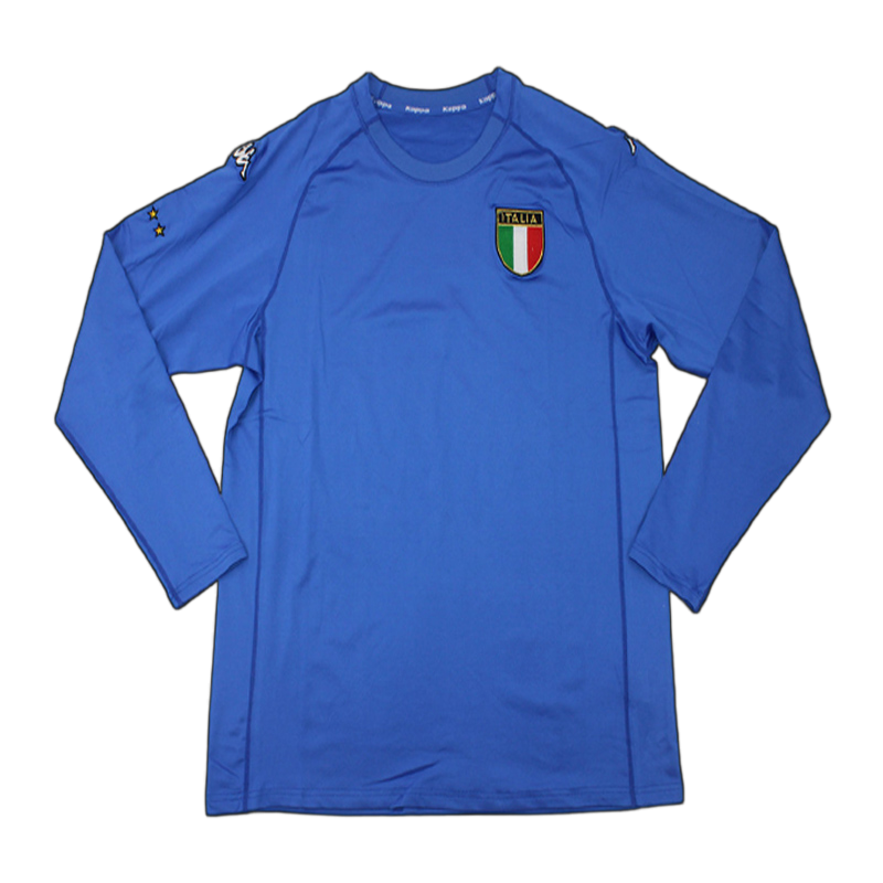 Italy 2000 Home Jersey – Long Sleeve – Retro Version