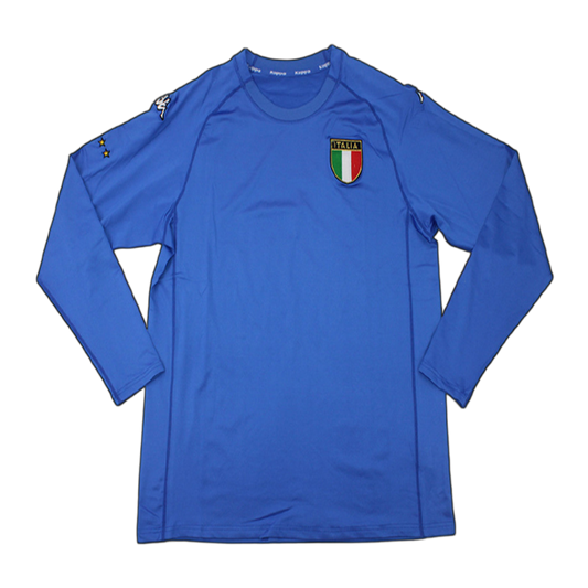 Italy 2000 Home Jersey – Long Sleeve – Retro Version