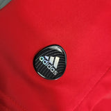 Real Madrid 2011/12 Away Jersey – Long Sleeve – Retro Version – Red