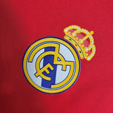 Real Madrid 2011/12 Away Jersey – Long Sleeve – Retro Version – Red