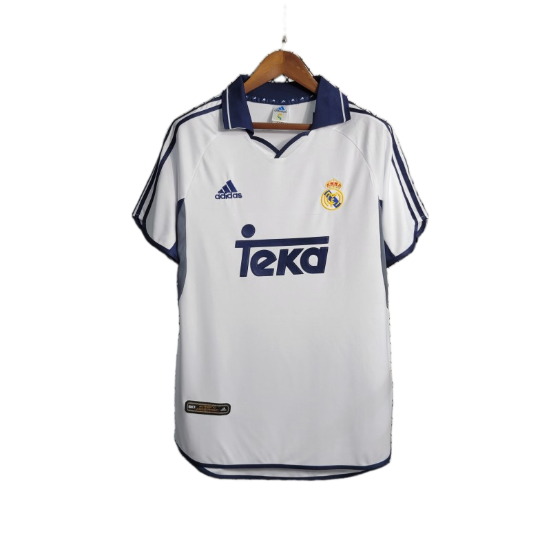 Real Madrid 2000/01 Home Jersey – Retro Version