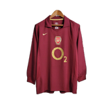 Arsenal 2005/06 Home Jersey – Long Sleeve – Retro Version