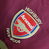 Arsenal 2005/06 Home Jersey – Long Sleeve – Retro Version