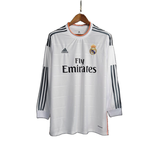 Real Madrid 2013/14 Home Jersey – Long Sleeve – Retro Version