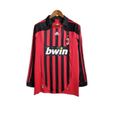 AC Milan 2007/08 Home Jersey – Long Sleeve – Retro Version