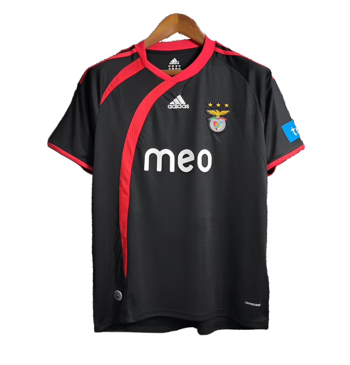 Benfica 2009/10 Away Jersey – Retro Version – Black