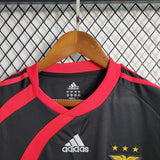 Benfica 2009/10 Away Jersey – Retro Version – Black