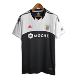 Benfica 2013/14 Away Jersey – Retro Version – Black/White
