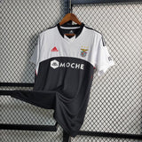 Benfica 2013/14 Away Jersey – Retro Version – Black/White