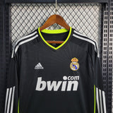Real Madrid 2010/11 Away Jersey – Long Sleeve – Retro Version – Black