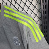 Real Madrid 2015/16 Away Jersey – Retro Version – Grey