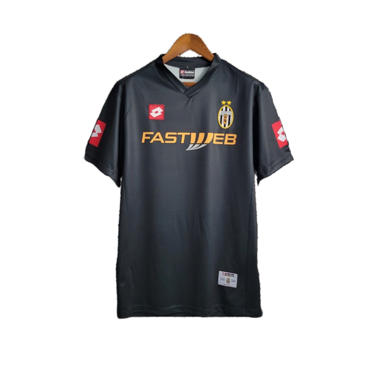 Juventus 2001/02 Away Jersey – Retro Version – Black