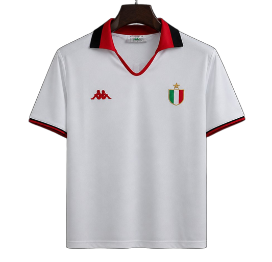 AC Milan 1988/89 Away Jersey – Retro Version – White