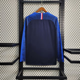France 2018 Home Jersey – Long Sleeve – Retro Version