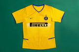 Inter Milan 2002/03 Third Jersey – Retro Version – Yellow