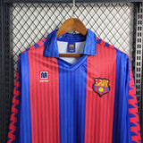 FC Barcelona 1991/92 Home Jersey – Long Sleeve – Retro Version