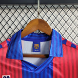 FC Barcelona 1991/92 Home Jersey – Long Sleeve – Retro Version