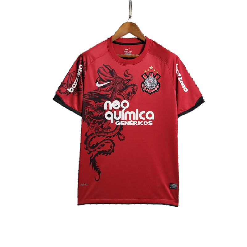 Corinthians 2011/12 Third Jersey – Retro Version – Red