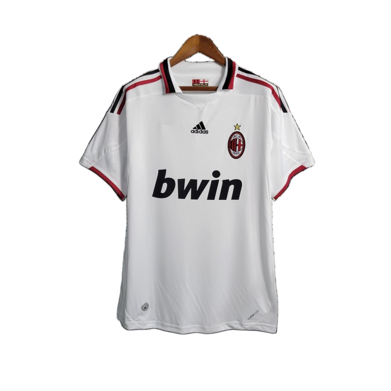 AC Milan 2009/10 Away Jersey – Retro Version – White