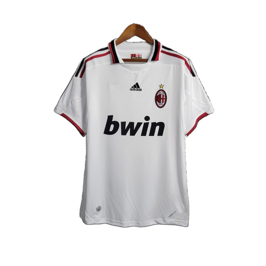 AC Milan 2009/10 Away Jersey – Retro Version – White