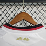AC Milan 2009/10 Camiseta visitante – Versión retro – Blanco