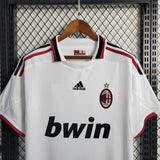 AC Milan 2009/10 Camiseta visitante – Versión retro – Blanco