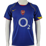 Arsenal 2004/05 Away Jersey – Retro Version – Blue