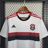 Flamengo 2019/20 Camisola alternativa – Versão retro – Branco