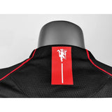Manchester United 2007/08 Away Jersey – Long Sleeve – Retro Version – Black
