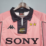 Juventus 1997/98 Away Jersey – Long Sleeve – Retro Version – Pink