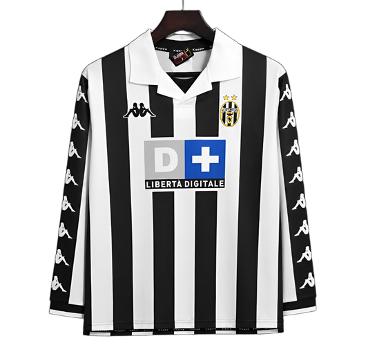 Juventus 1999/00 Home Jersey – Long Sleeve – Retro Version