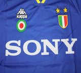 Juventus 1995/96 Away Jersey – Long Sleeve – Retro Version – Blue