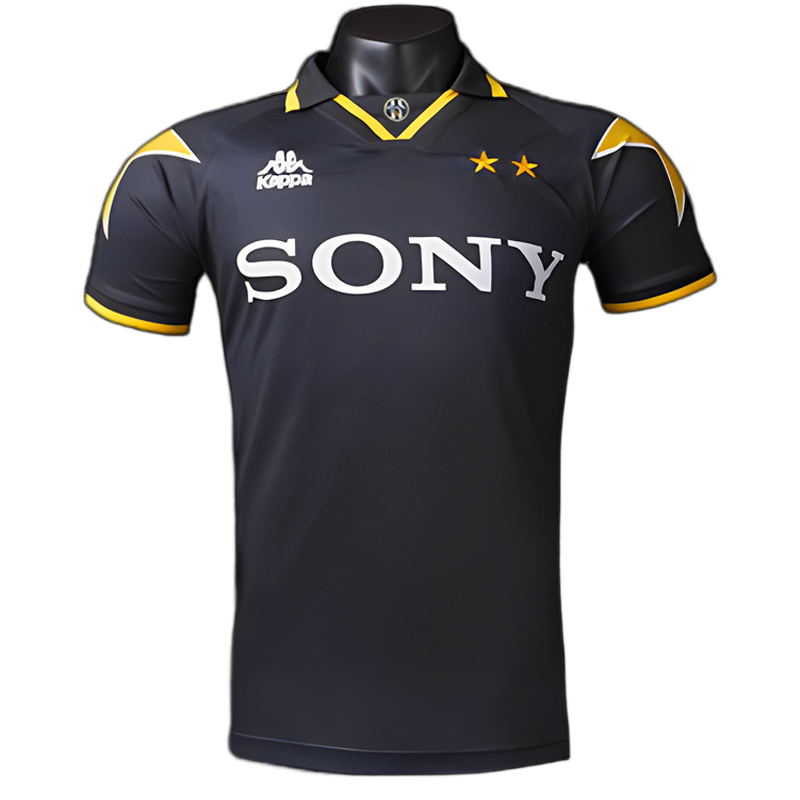 Juventus 1995/96 Third Jersey – Retro Version – Black