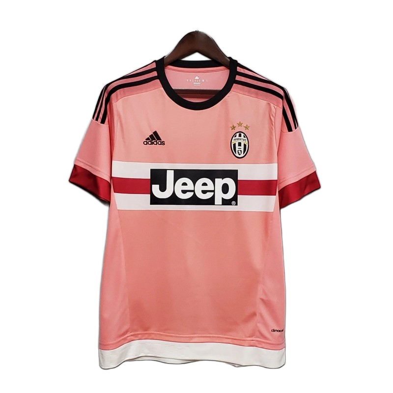 Juventus 2015/16 Away Jersey – Retro Version – Pink