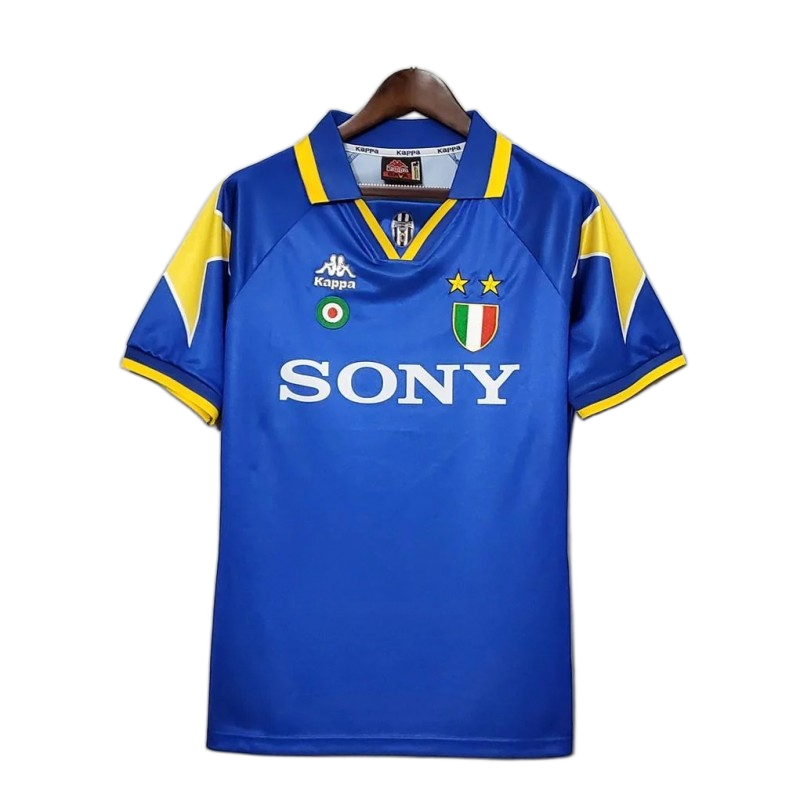 Juventus 1995/96 Away Jersey – Retro Version – Blue