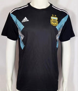 Argentina 2018 Away Jersey – Retro Version – Black
