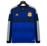 Argentina 2014 Home Jersey – Long Sleeve – Retro Version