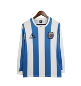Argentina 1986 Home Jersey – Long Sleeve – Retro Version