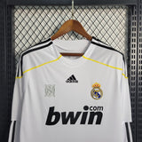 Real Madrid 2009/10 Home Jersey – Long Sleeve – Retro Version