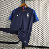 France 2018 Home Jersey – Retro Version