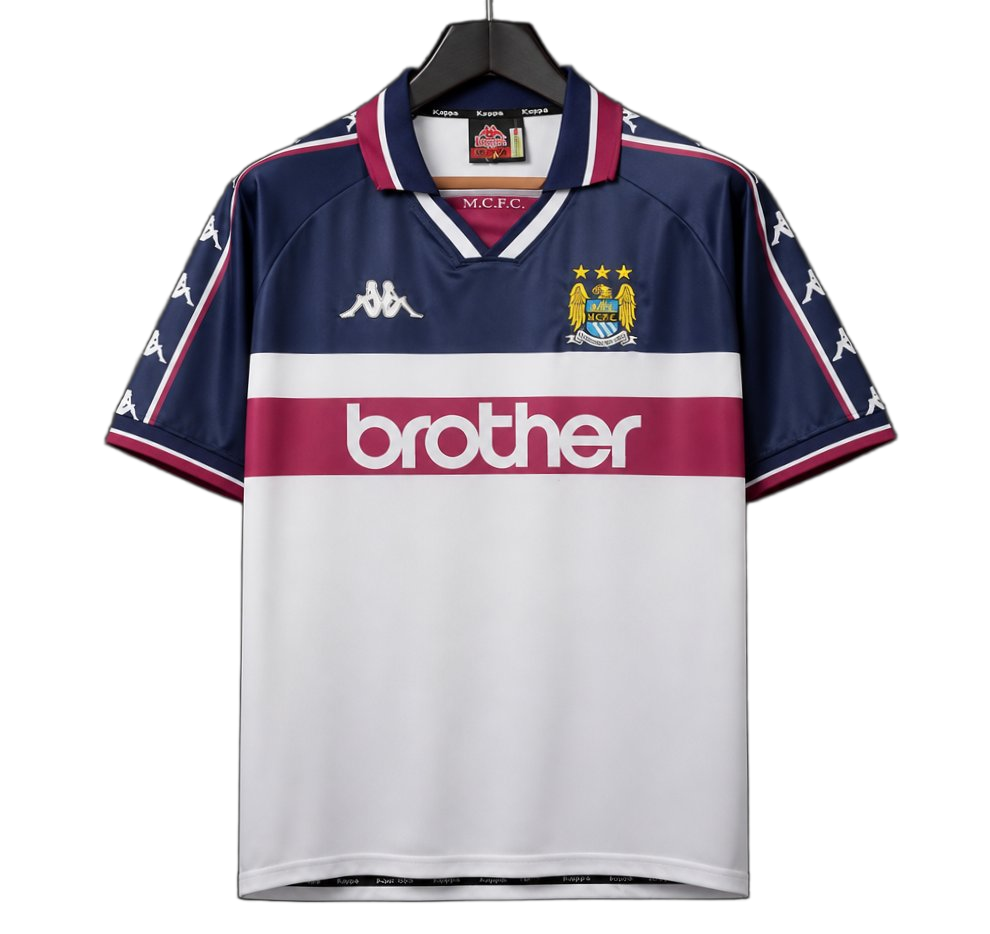 Manchester City 1997 Away Jersey – Retro Version