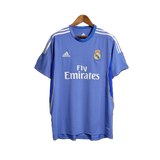 Real Madrid 2013/14 Away Jersey – Retro Version – Blue