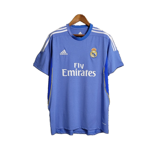 Real Madrid 2013/14 Away Jersey – Retro Version – Blue