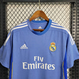 Real Madrid 2013/14 Away Jersey – Retro Version – Blue