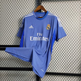 Real Madrid 2013/14 Away Jersey – Retro Version – Blue