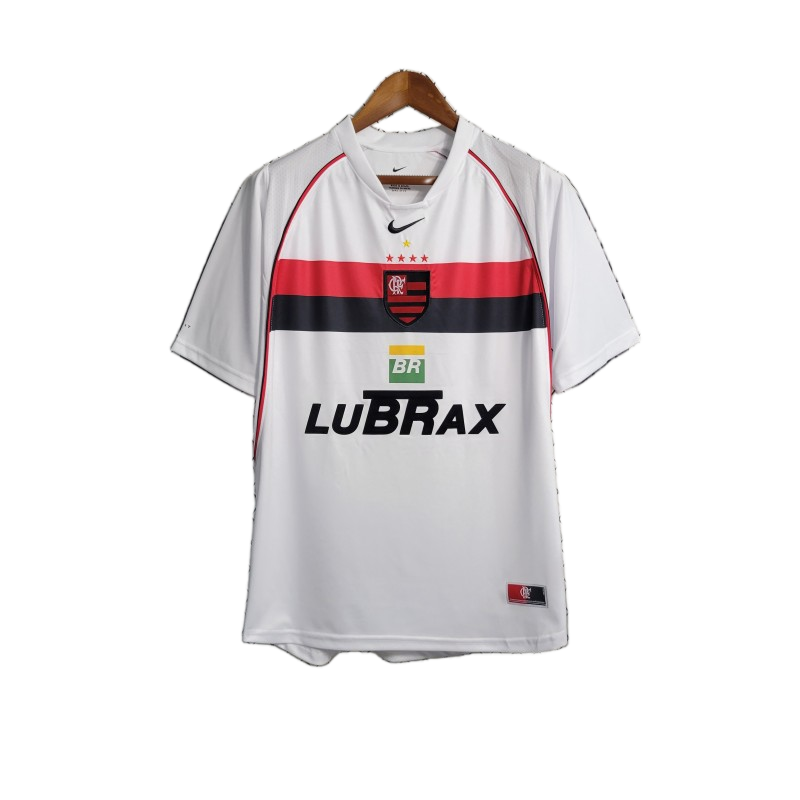 Flamengo 2001/02 Away Jersey – Retro Version – White