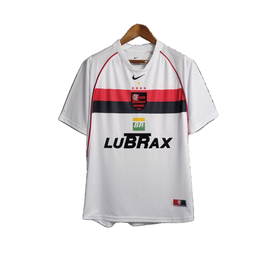 Flamengo 2001/02 Away Jersey – Retro Version – White